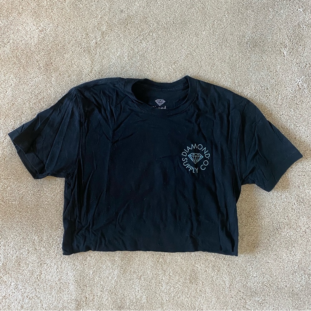Diamond Supply Co. Black Cotton Tee
